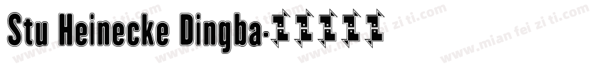 Stu Heinecke Dingba字体转换